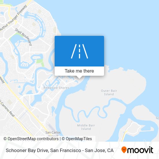 Schooner Bay Drive map