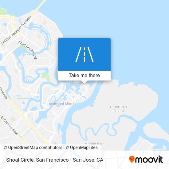 Mapa de Shoal Circle