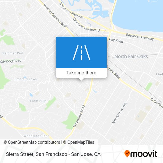 Mapa de Sierra Street