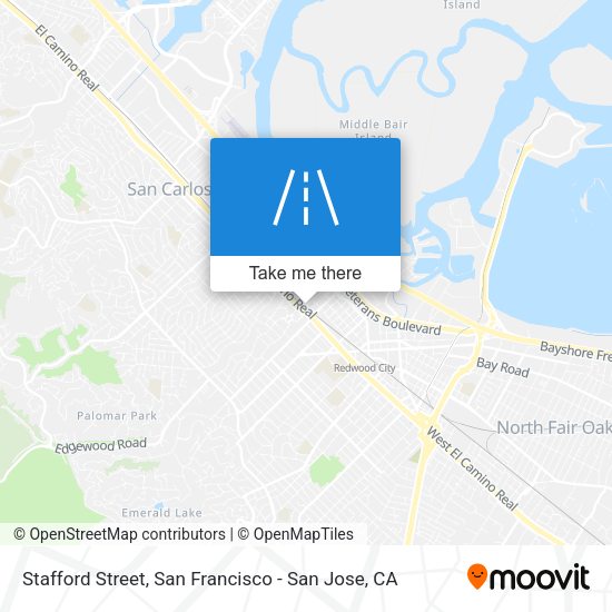 Mapa de Stafford Street