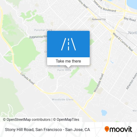 Mapa de Stony Hill Road
