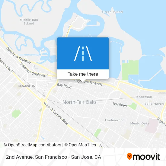 2nd Avenue map