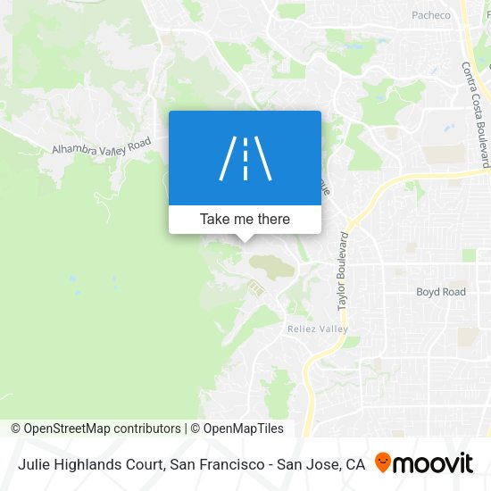 Julie Highlands Court map