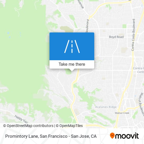 Promintory Lane map