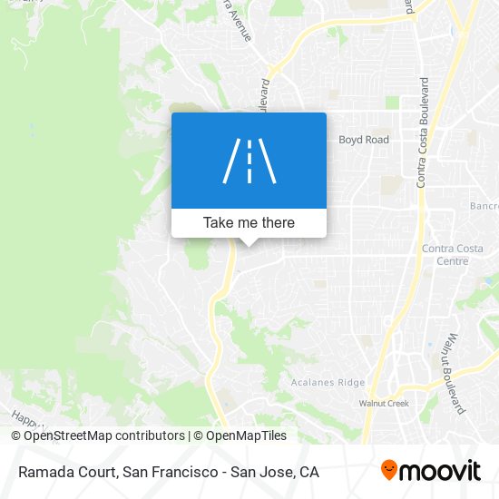 Ramada Court map