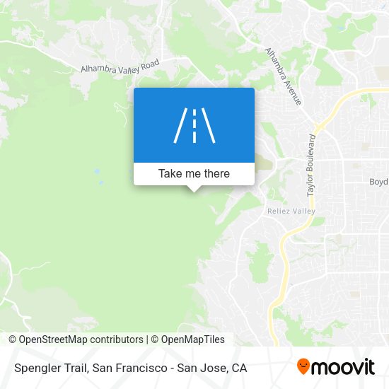 Mapa de Spengler Trail