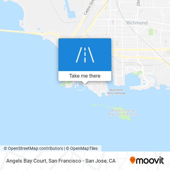 Angels Bay Court map