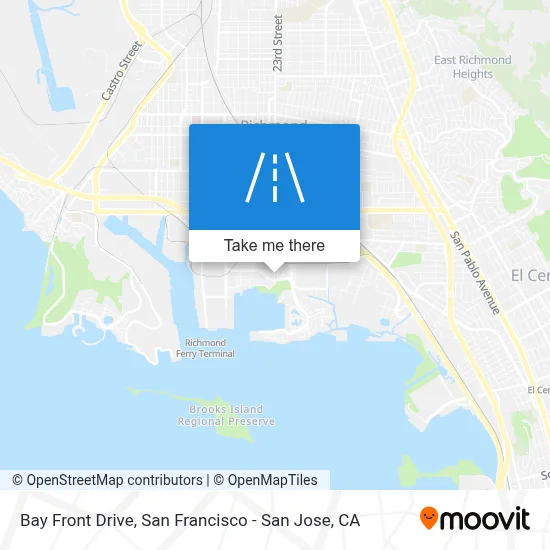 Bay Front Drive map