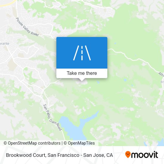 Mapa de Brookwood Court