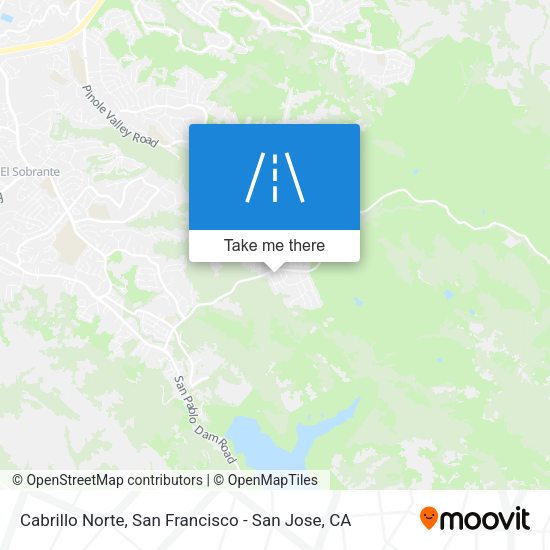 Mapa de Cabrillo Norte