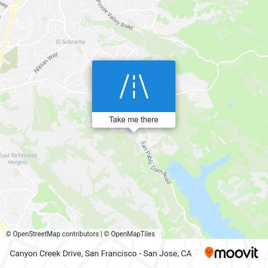 Mapa de Canyon Creek Drive