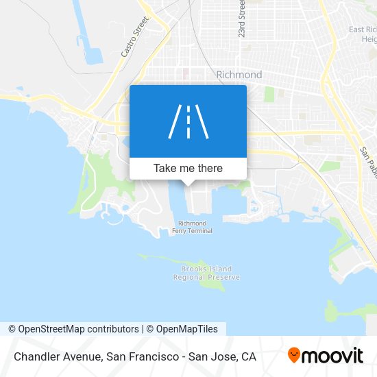 Mapa de Chandler Avenue