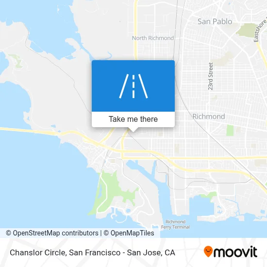 Mapa de Chanslor Circle