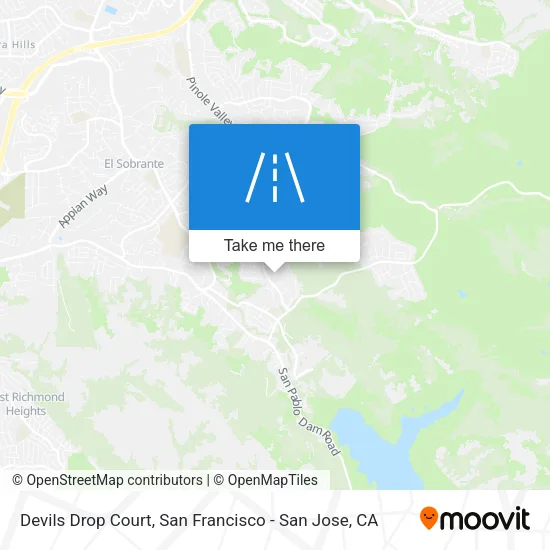 Mapa de Devils Drop Court