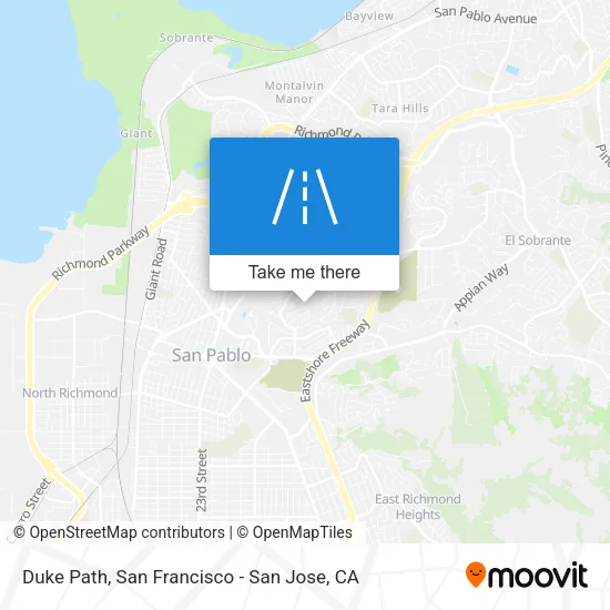 Mapa de Duke Path
