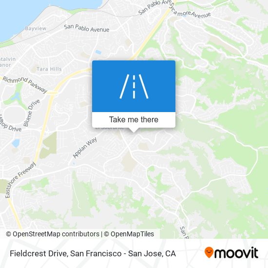 Fieldcrest Drive map