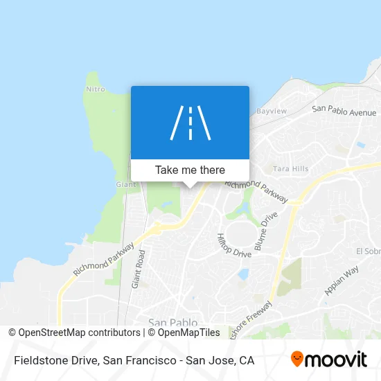 Fieldstone Drive map