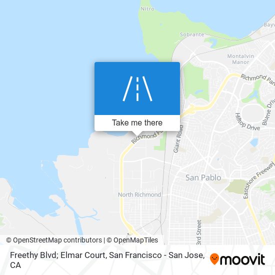 Mapa de Freethy Blvd; Elmar Court