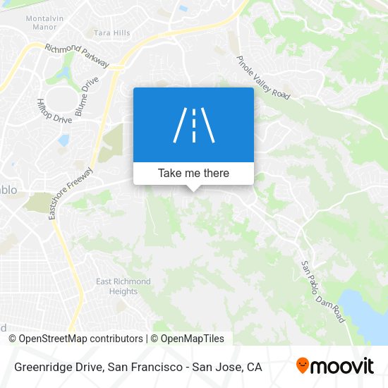 Mapa de Greenridge Drive