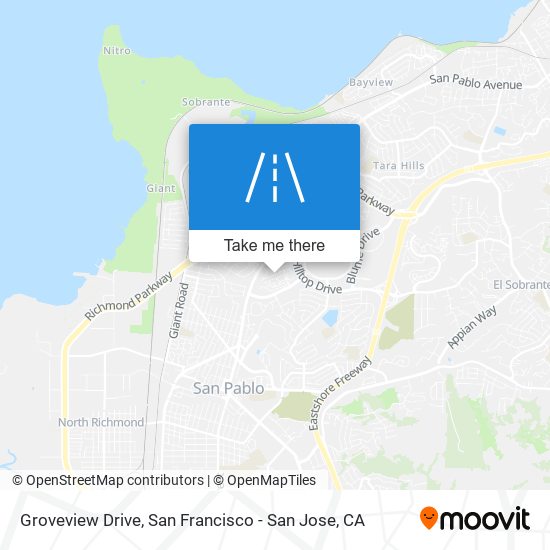 Groveview Drive map