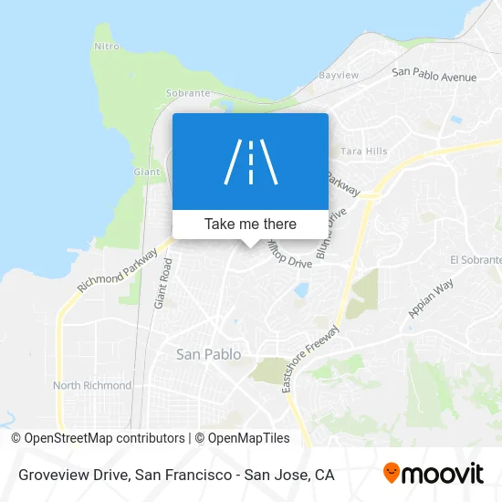 Groveview Drive map