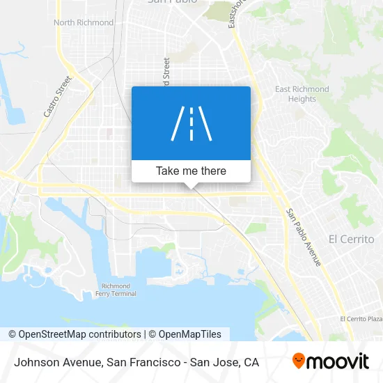 Johnson Avenue map