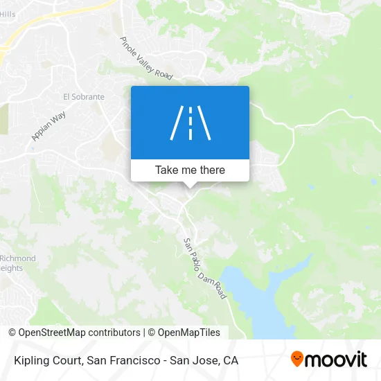 Mapa de Kipling Court