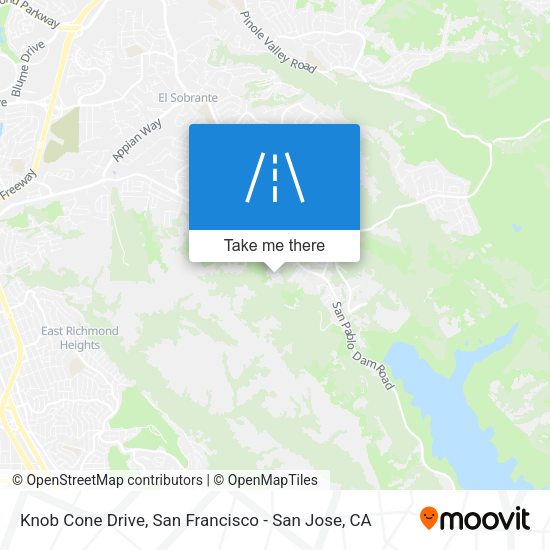 Mapa de Knob Cone Drive