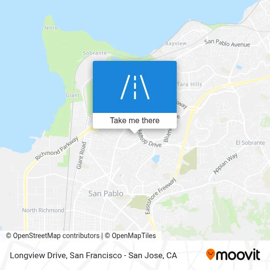 Longview Drive map