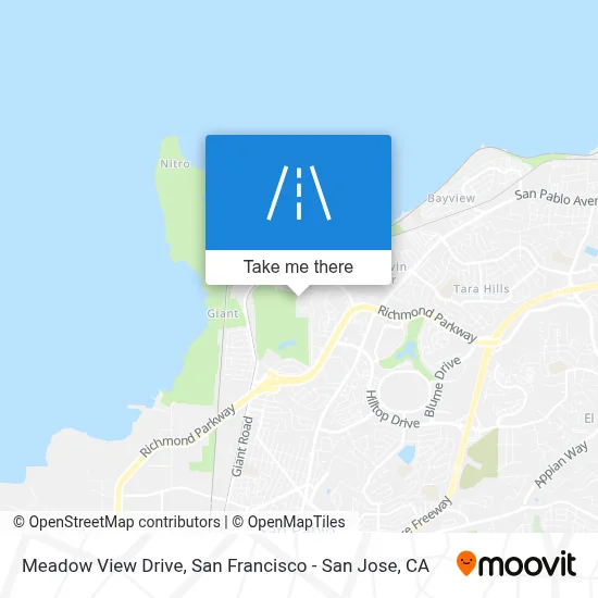 Meadow View Drive map