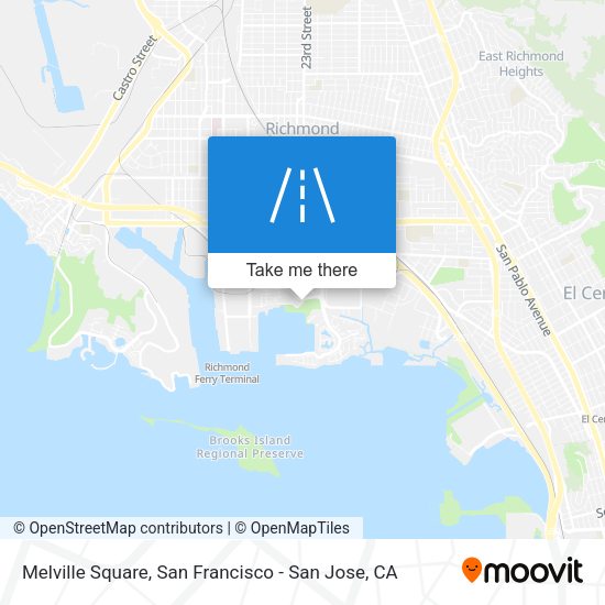 Mapa de Melville Square