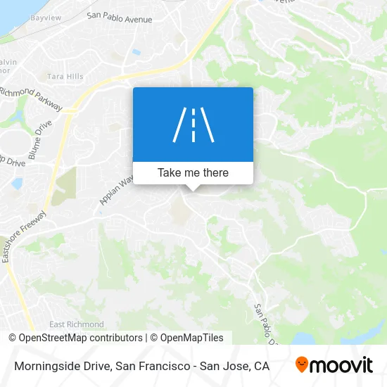 Morningside Drive map