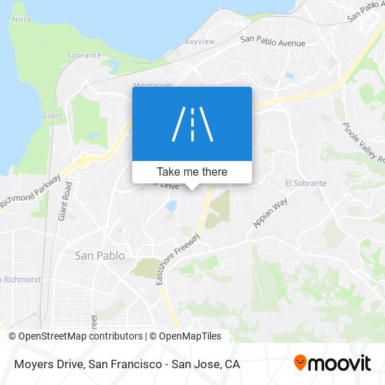 Mapa de Moyers Drive