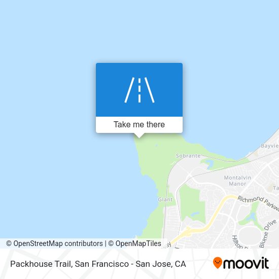 Packhouse Trail map