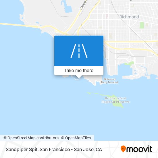 Mapa de Sandpiper Spit