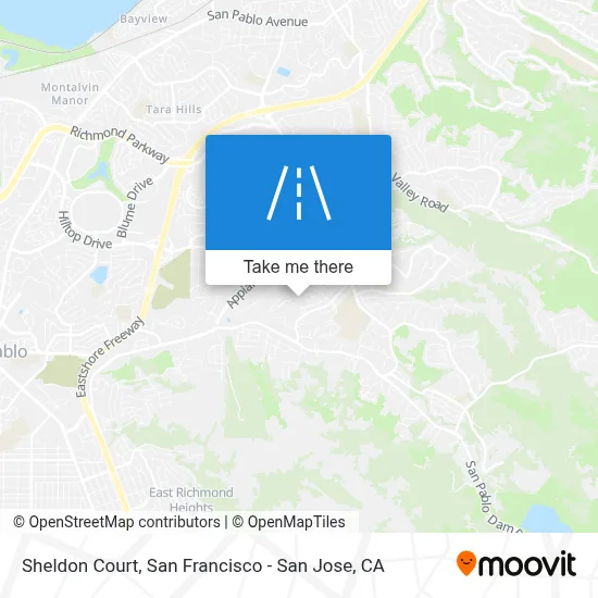 Sheldon Court map