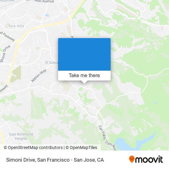 Simoni Drive map