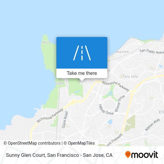 Mapa de Sunny Glen Court