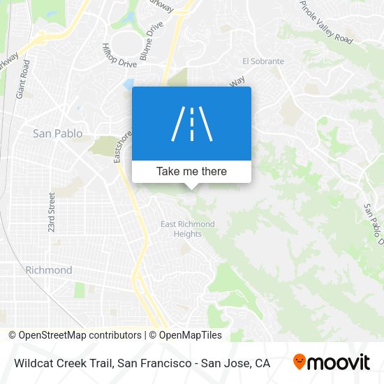 Mapa de Wildcat Creek Trail