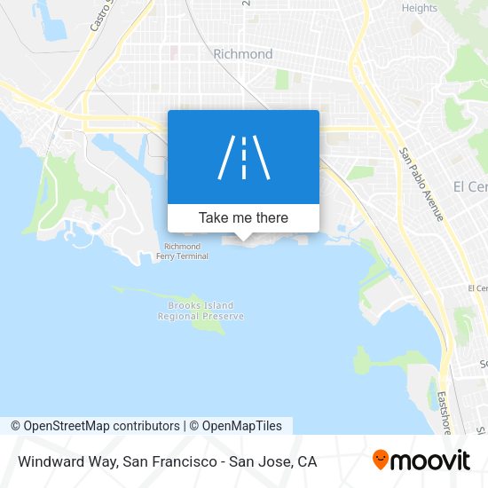 Mapa de Windward Way