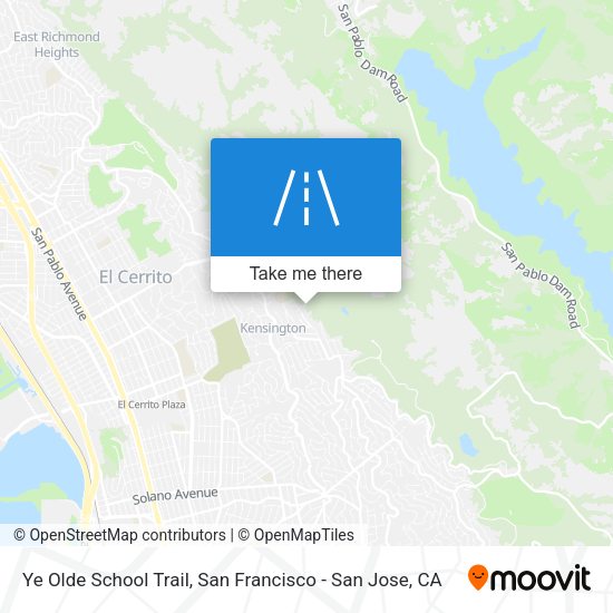 Ye Olde School Trail map