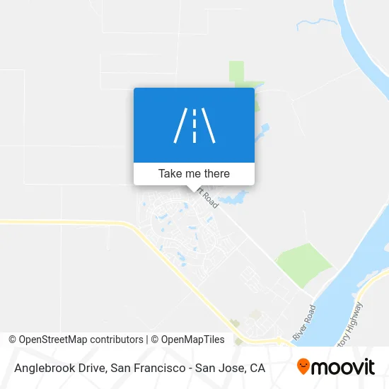 Anglebrook Drive map