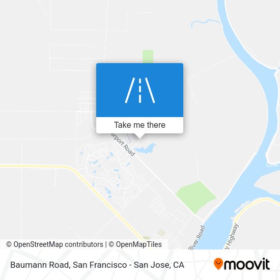 Mapa de Baumann Road