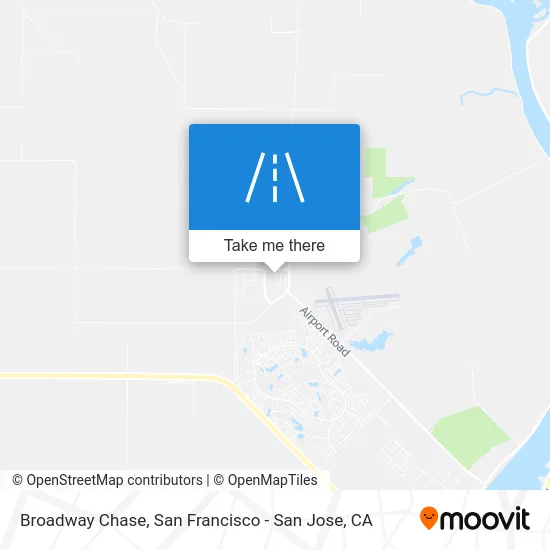 Broadway Chase map