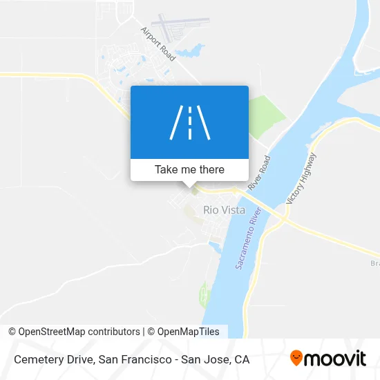 Cemetery Drive map