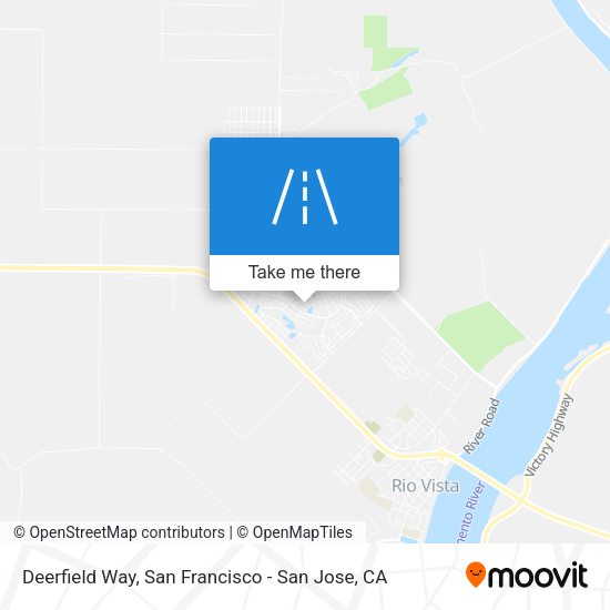Mapa de Deerfield Way