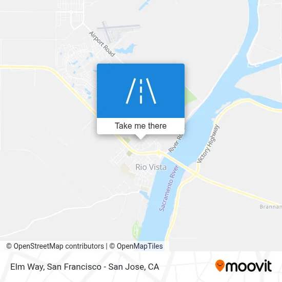 Elm Way map