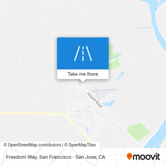 Freedom Way map