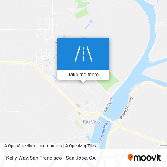 Kelly Way map