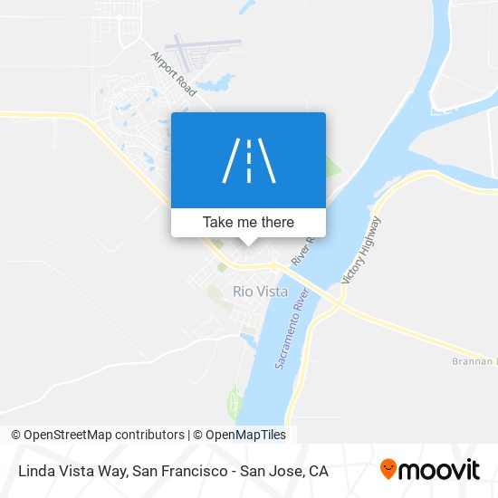 Linda Vista Way map